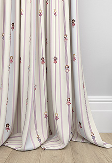 Fairy Cakes, Fairy Stripe Sponge - Made to Measure Curtains